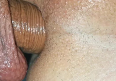 The Femboy Bitch Pestered the Stepfather at Night in Bed and Got Fucked Without a Condom Until He Came.