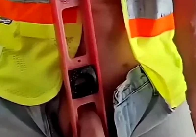 A Big Cock Handyman Cumshot