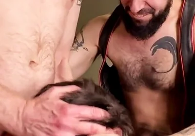 Messy 3-on-1 Facefuck