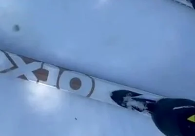 Pissing During a Nordic Ski Session