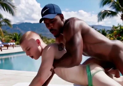 Bbc fuck by pool ai generated