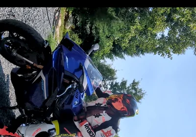 On My Sport Bike