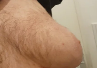 Chubby at Urinal From Work