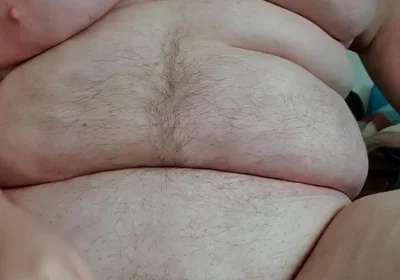 Fat Boy Plays Alone with His Chubby Body