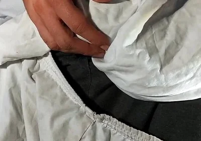 Dirtyjunkbro Dressed in Afghan Clothes, Cover Socks Piss in and Piss Drink