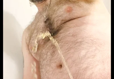 Watch Me Arc My Piss and Blow a Load, with Slow Motion Replays