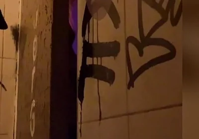Watched While Pissing in the Toilets of a Bar...