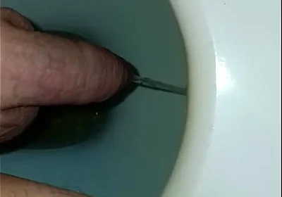 Pee in Toilett