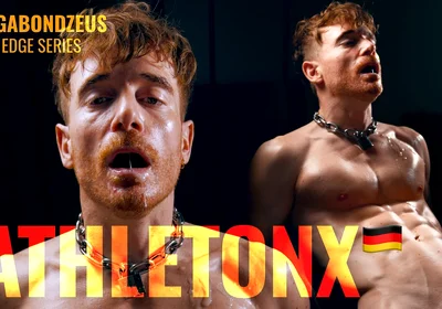 German Ginger Twunk Athletonx Getting Edged and Dominated