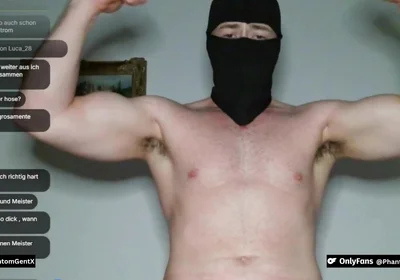 Soldier in Uniform Edgt Himself Live and Makes You Cum