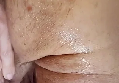 Oiling My Butt Upclose