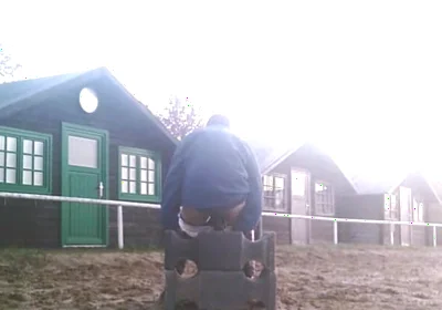 Dildo in the Riding Arena