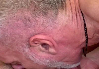 Close-up - Bottom Cares for Cock
