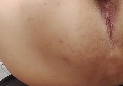 Young Man Sticking His Finger in His Anus