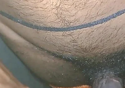 Young Boy From Village Fists Indian Gay in Bathroom