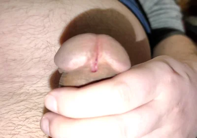 Real Close-up of a Mushroom Dick