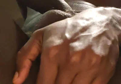 Playing with My Balls and Black Dick Fingering Too