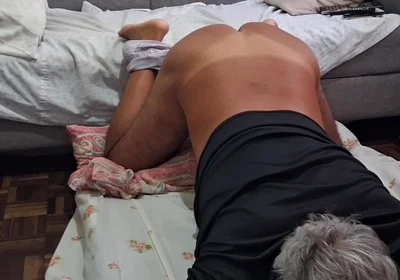 Ladysilva Showing off My Tanned Ass with Sexy Mark