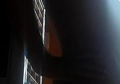 Outside Balcony Masturbated Huge Cock