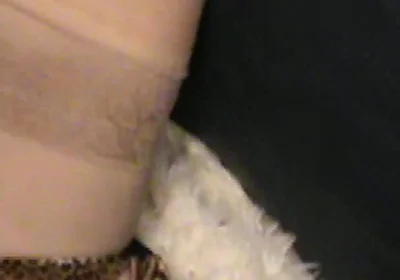 Covering Big Tits with Cum
