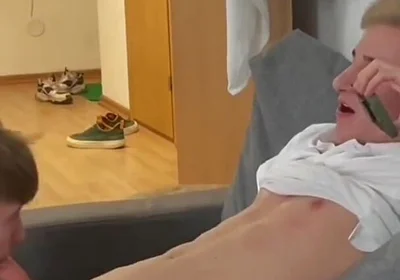 Friend Sucks My Dick, Decided to Film It for the First Time