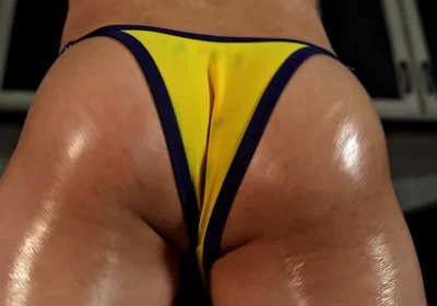 Horny femboy latino oil ass fingering play and jerking off