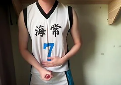 Kise Ryouta (kuroko No Basuke) Cosplay Masturbation Loud Moaning+nipple Play