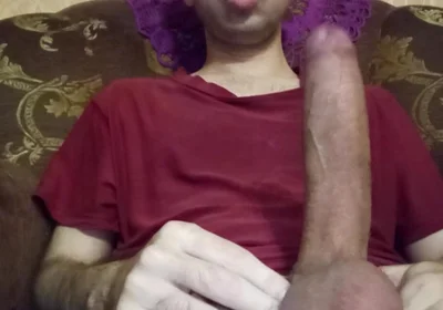 Boy with Huge Cock. Solo Masturbation