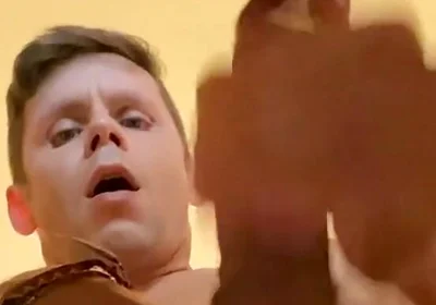 Handjob and cum