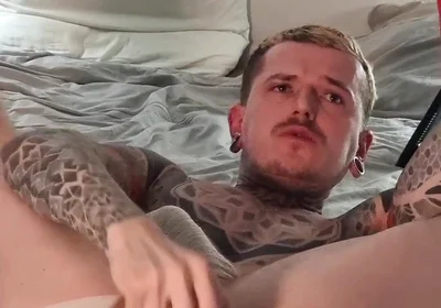 Selffuck with a Huge Dildo