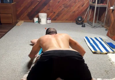 Caught Him Playing, Had to Join in