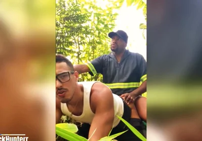 Workers Eating Colleague's Ass and Cumming in His Mouth