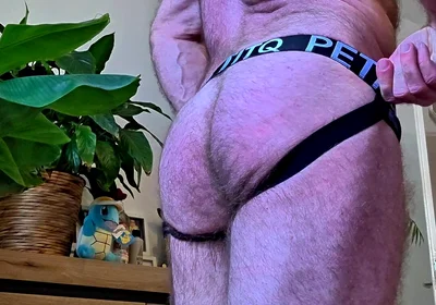 Verbal Bear Tries on Jockstrap