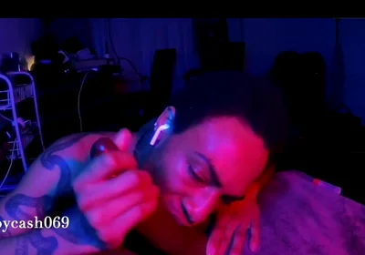 Giving Sloppy Blowjob to My Toy