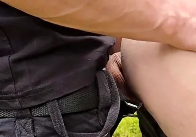 I Throat-fucked My Gay Slut and Railed Him Bareback in the Woods Till My Cock Shot a Cum Load.