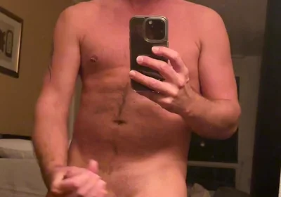 Jerking That Big Morning Wood Boner