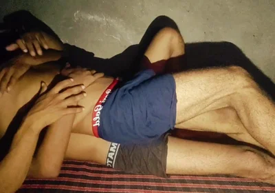 Friend Fucked Me by Putting a Big Dick in My Mouth and Ass