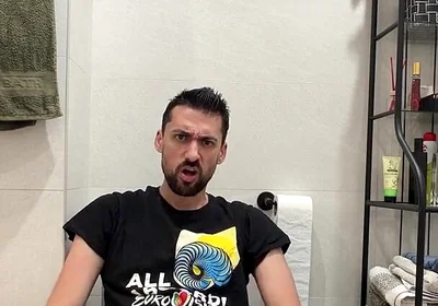 Hot Stepdaddy Jerking off Like Crazy in Public Bathroom