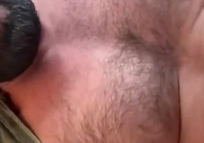 Military Muscle stepdaddy Jerks off