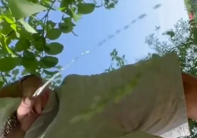 Pissing at the Lake
