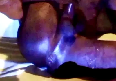 Black_glim Fingering and Cumshot