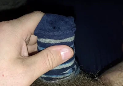 Sock Filled with Cum