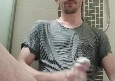 Handjob in the Shower