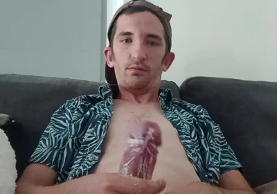 Young Guy with His Xxl Jerks off with Big Cumshot