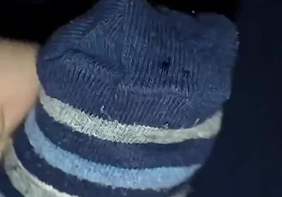 Sock Filled with Cum