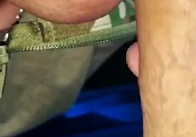 I Seduced a Military Man to Suck My Dick, We Hid in the Forest and Fed Each Other Sperm.