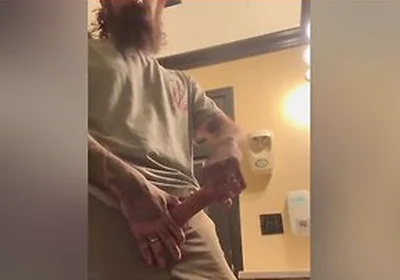 Jerk & Cum In Bathroom At Work Cum With Me Bro