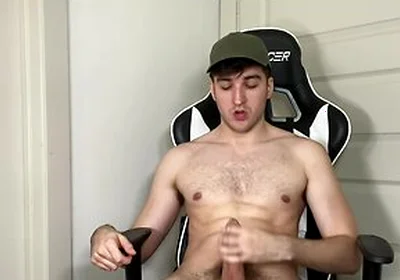 Verbal Hot Guy Jerks His Bwc And Massive Balls