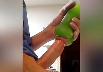 Saturday Night Home Alone Got Horny In The Kitchen Had To Play With It