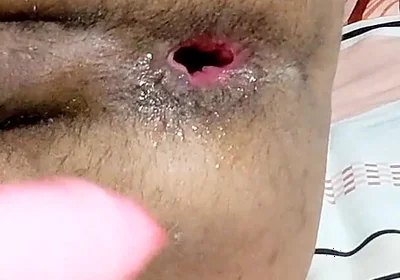 Homemade Ass Gaping with Toy